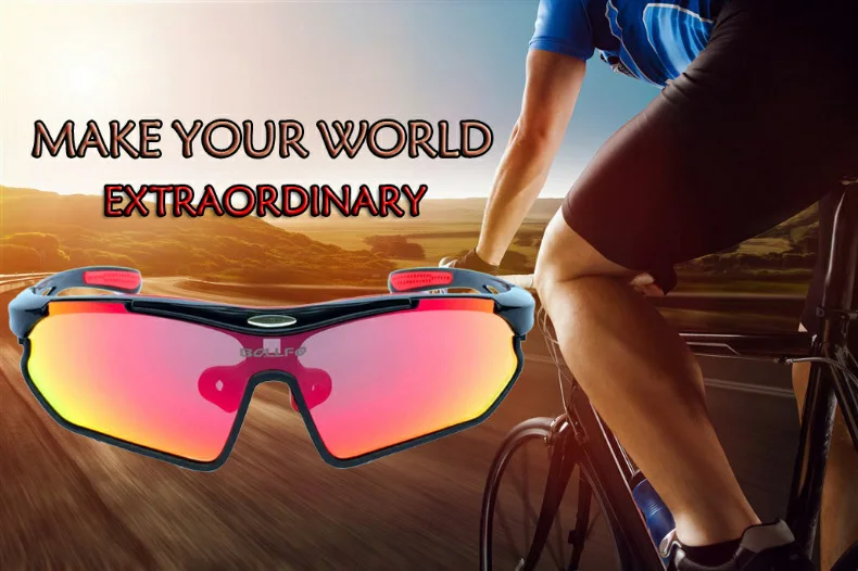 Sport Polarized Cycling Sunglasses With Myopia Frame Men Women Bicycle glasses Goggles Outdoor UV400 Bike Motorcycle Eyewear
