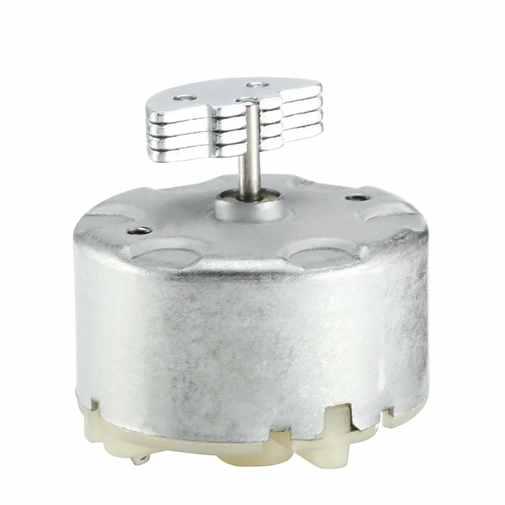 

UXCELL DC 24V 2400RPM 2 Terminals High Torque Cylinder Micro Vibration Motor Grey High Quality New
