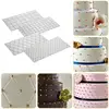 DIY Cake Plastic Transparent Texture Lattic Mat Cake Border Decorating Tools Cake Mold Fondant Gumpaste Stencil Molds Moulds ► Photo 1/6