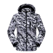 Softshell Jackets Men and Women Camouflage Warm Plus Cashmere Climbing Suit Couple Spring and Autumn Thin Jacket Jaquetas