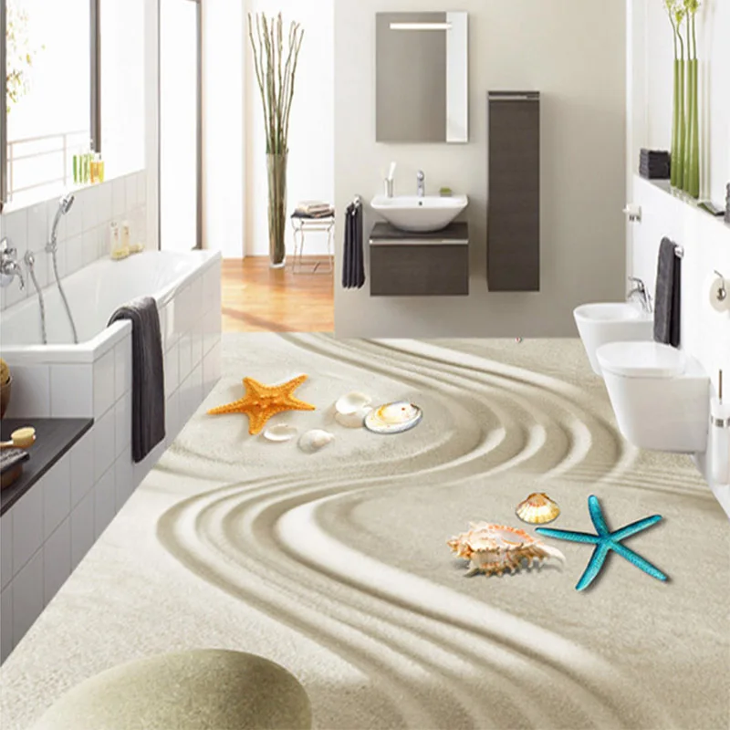 vinyl wallpaper bathroom nz 3d starfish shell floor painting vinyl wallpaper vinyl wallpaper bathroom nz 3d starfish shell floor painting vinyl wallpaper