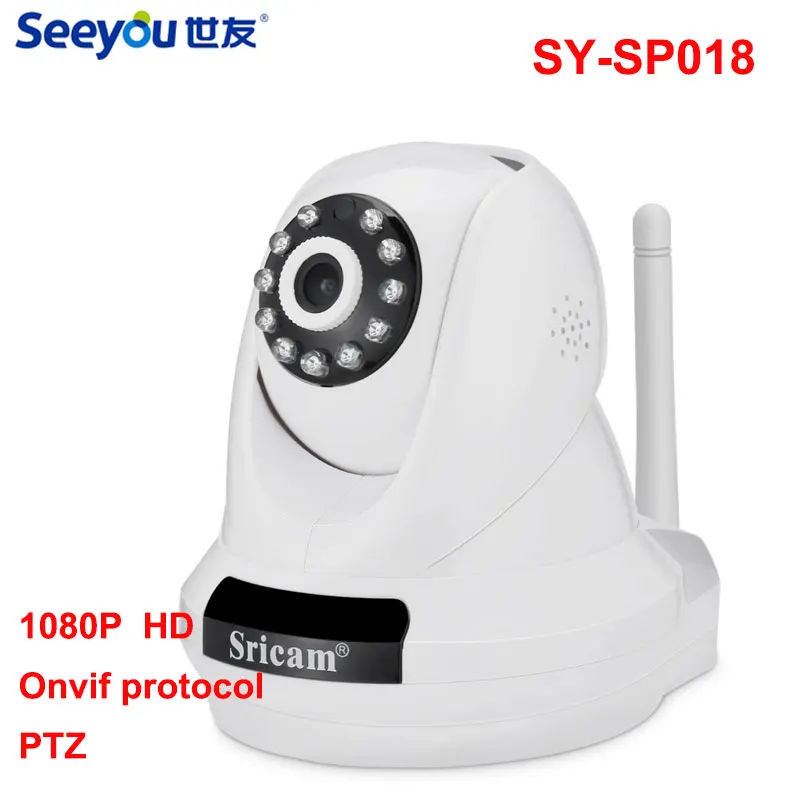 

Home Security IP Camera 1080P Wireless Smart Surveillance WIFI PTZ Camera Audio Record Surveillance Baby Monitor HD SP018