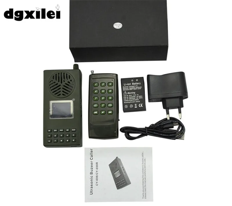 Leitor de Som Eletrônica Portátil Caça Chamariz Mp3 Pássaro Chamador Digital Equipamento Lcd 5 Eletrônica lcd portátil caça chamariz mp3 pássaro