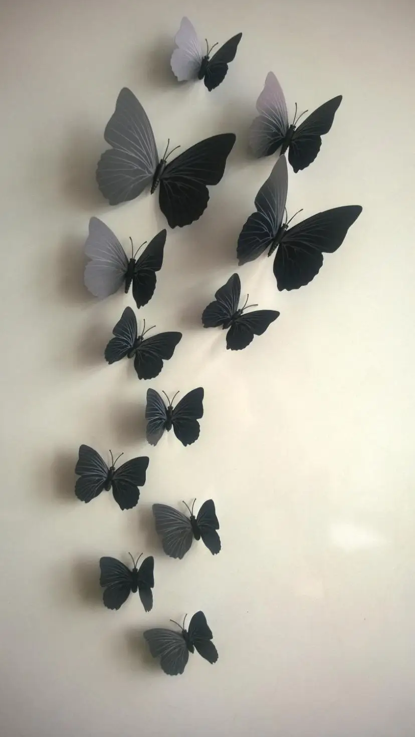 94 Erfly Home Decor Accessories Your Bathroom 12 Pcs 3 Color Erfly Home Accessories Tv Background With Glue Gift Wall Sticker Pvc