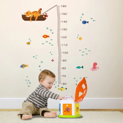 

Kid Children Height Chart Measure Growth Measurement Ruler Removable Vinyl Decal Art PVC Wall Sticker Room Decor