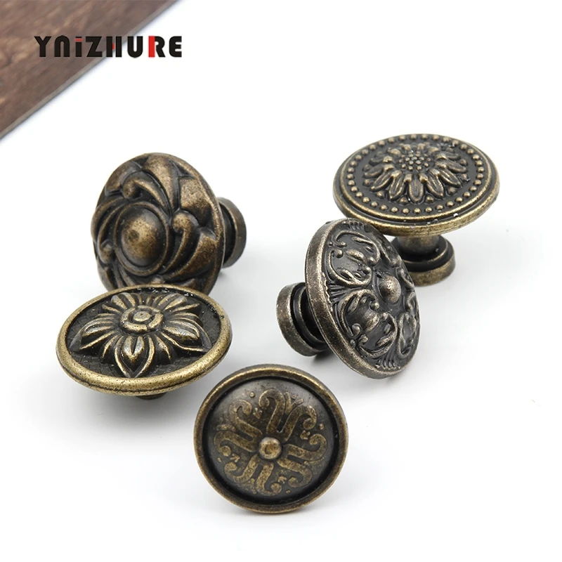 Antique Pull Handles Bronze Tone Retro Alloy Kitchen Drawer Cabinet Door Handle Furniture Knobs Hardware Cupboard Classical Antique Pull Handles Bronze Tone Retro Alloy Kitchen Drawer Cabinet Door Handle Furniture Knobs Hardware Cupboard Classical