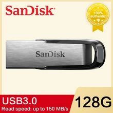 Двойной Флеш-накопитель SanDisk USB флэш-накопитель 16 Гб оперативной памяти, 32 Гб встроенной памяти, 64 ГБ 128 г 256 CZ73 150 МБ/с. USB 3,0 Ультра талант memoria stick флеш-накопителей и диско флэш-памяти U диск