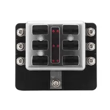 6/8/10/12 Ways Blade Fuse Box Holder for Yatch Camper Car Auto RV Truck boat accessories marine