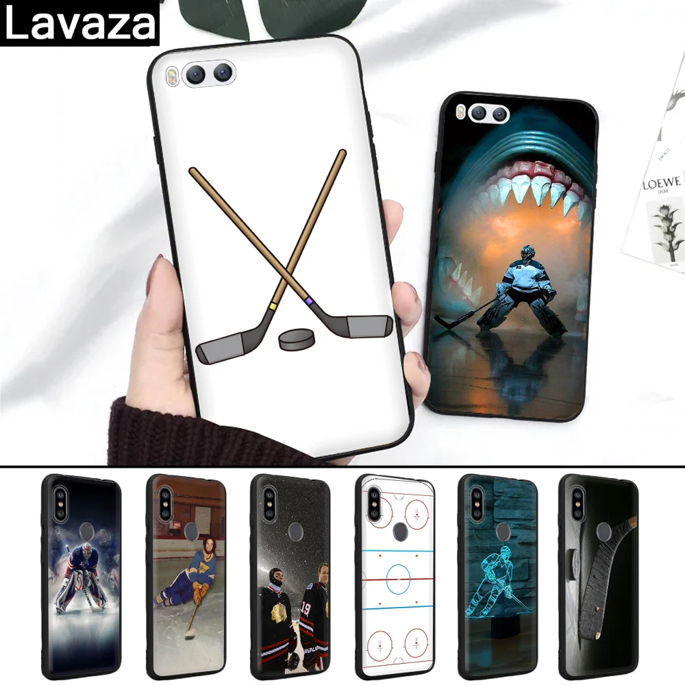 

Lavaza ice Hockey Rink sport Mom Silicone Case for Xiaomi MI 6 8 9 SE Max 3 Lite F1 A1 A2 5X 6X MAX 3