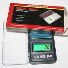 10 шт./лот подсветка 0,1 Г x 500 г электронные весы карманные цифровые весы переносные весы
