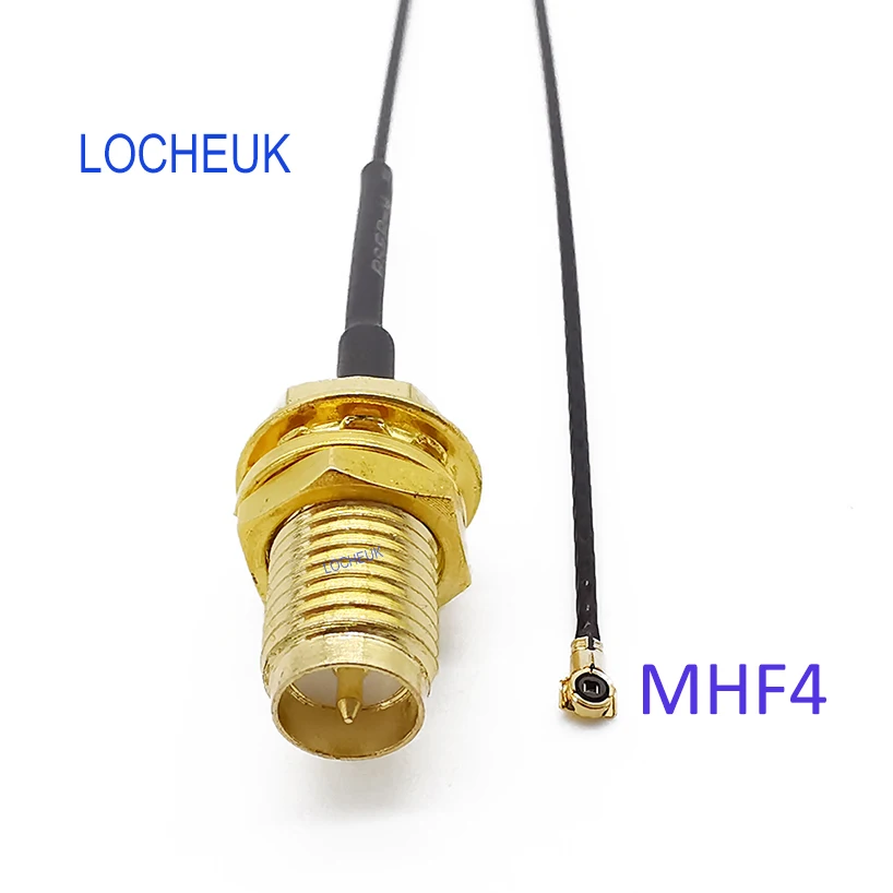 

RF Connector Pigtail Cable MHF4 IPX IPEX U.FL to RP SMA Female Extension Cable 0.81 Cable 5CM 7CM 10CM 15CM 20CM 30CM 50 CM