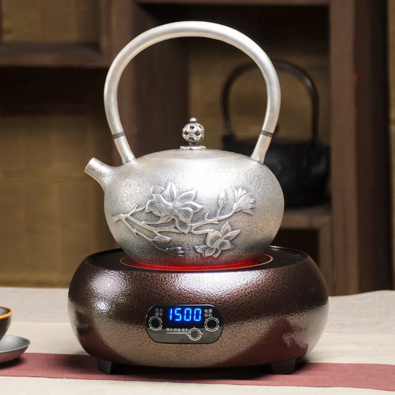 Горячие тарелки электрическая керамическая печь чай использовать небольшой свет волна Электрический чайник электромагнитный 1500 Вт