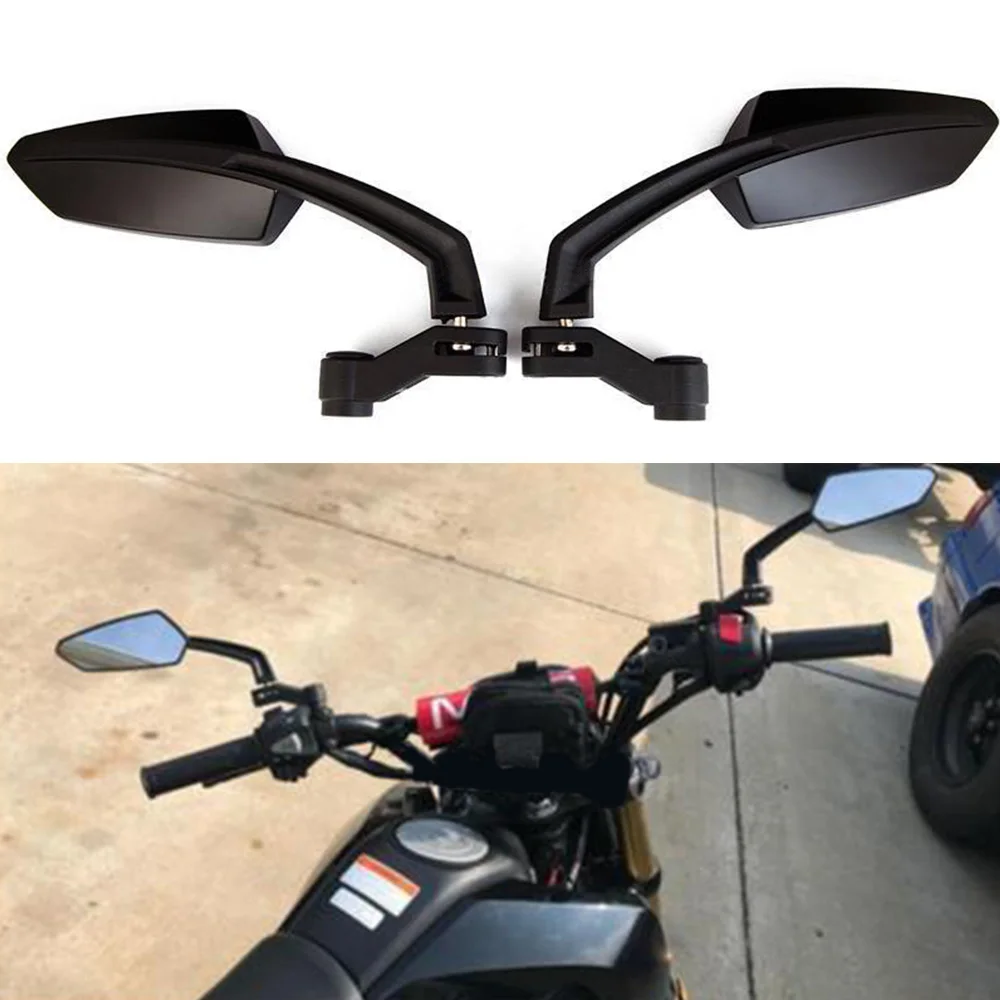 Боковые зеркала заднего вида для Honda gom Kawasaki Suzuki Yamaha 2 шт.|Зеркала и крышки| |