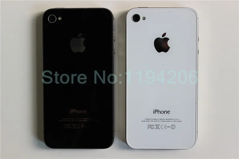 Apple iPhone 4S Apple A5 Dual Core 3,5 Inch 8/16/32/64 ГБ Встроенная память GSM 8MP Камера WI-FI gps IOS Apple 4S разблокированый мобильный телефон