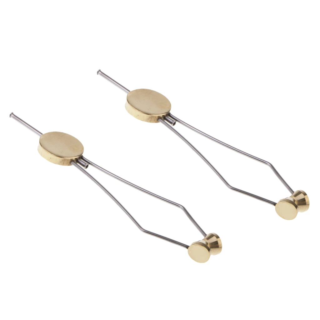 2pcs Disc Bobbin Holder Fly Fishing Fly Tying Bobbin Holder Fly Tools,10.5 cm/4.1 inch Disc Bobbin Holder