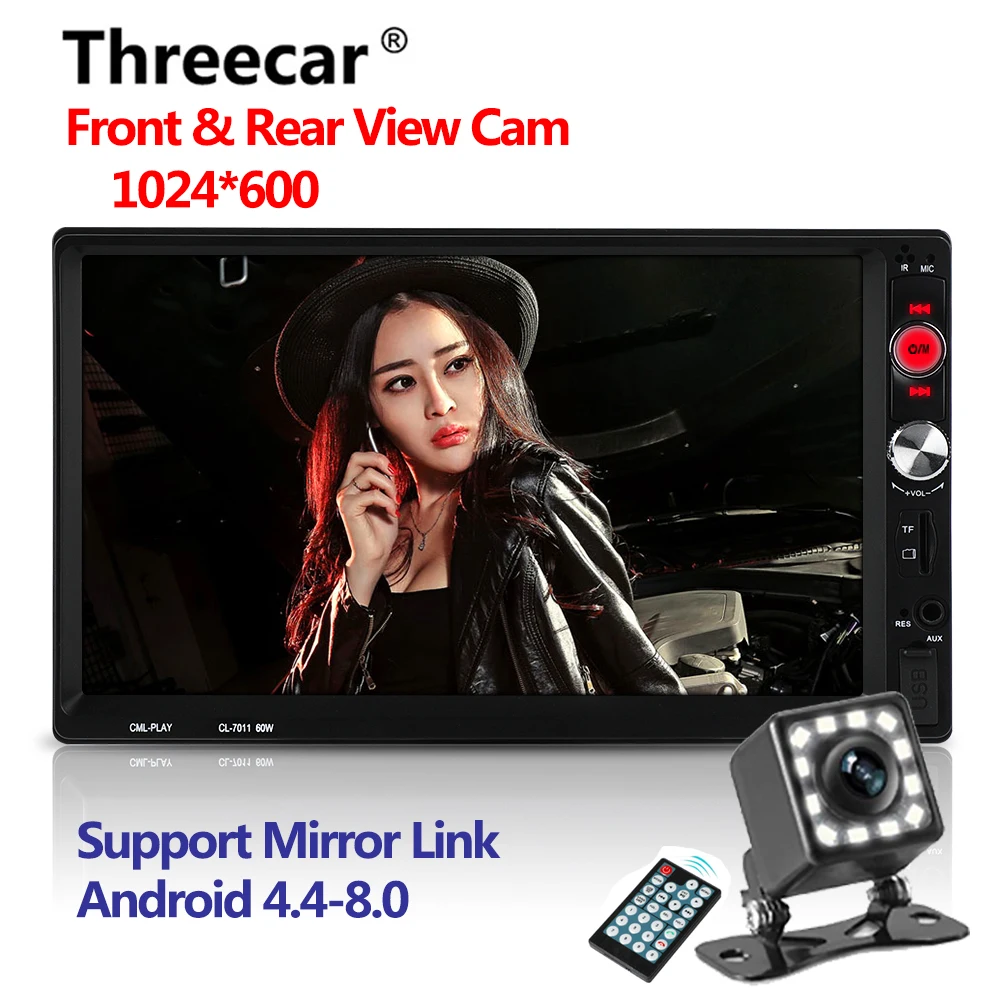 

Newest 7" LCD Autoradio 2 Din Car Mp5 Player With Mirroring Android Bluetooth Multimedia Car Radio Stereo FM USB Audio Car Radio