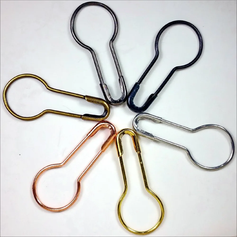 

100pcs Knitting Crochet Locking Stitch Markers Latch Knitting Tools Needle Clip Craft