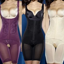 Женское Бесшовное Корректирующее белье, Утягивающее нижнее белье с эффектом пуш-ап, боди, Корректирующее белье, большие размеры