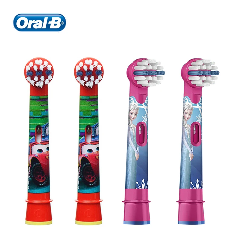 Oral B Kids Electric Toothbrush Replacement Brush Heads Reminder Soft Gum Care Inductive Charging Toothbrushes for Children