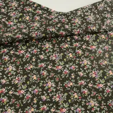 Новое поступление хлопковая ткань милые цветы дизайн Tecido швейная одежда ткань Лоскутная Ткань для начинающих практики