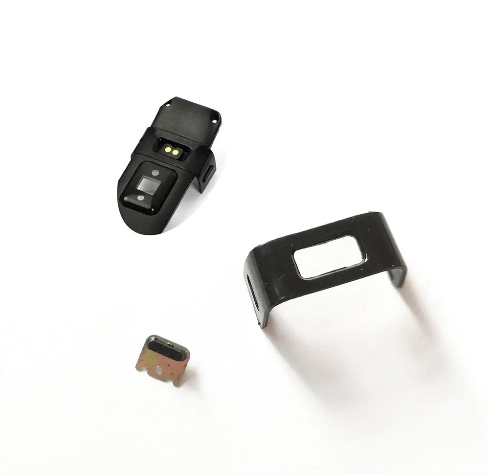 Зажим пряжка для зарядки смарт браслета со сменной кнопкой Fitbit Charge