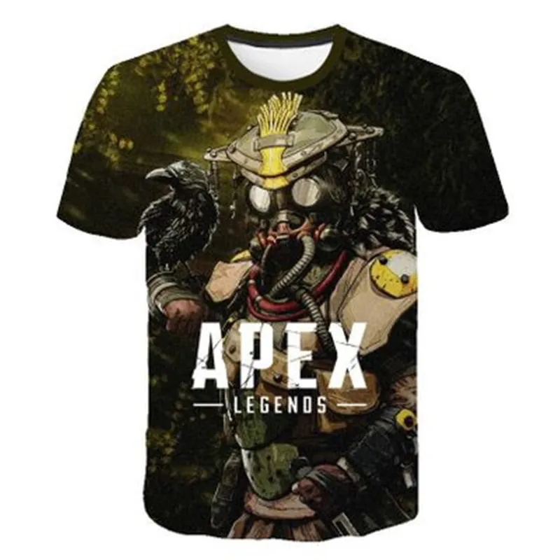 

2019 summer New 3D T-shirt Apex Legends Hot Game Short Sleeve Men/Women Casual T-shirt Sweatshirts S-6XL T-shirt