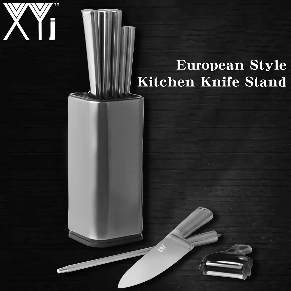 Конструкция XYj Master подставка для кухонных ножей из нержавеющей стали блок