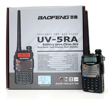 4pcs Baofeng UV-5RA Walkie Talkie Dual Band UV 5RA CB Radio 128CH VOX Portable Professional FM UV-5R Series Transceiver