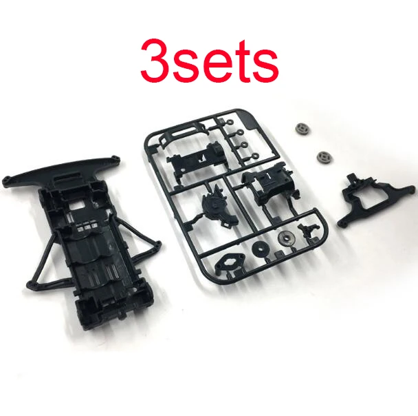 

3 Sets SFM Chassis Super FM Chassis for RC Tamiya Mini 4WD Racing Car Model