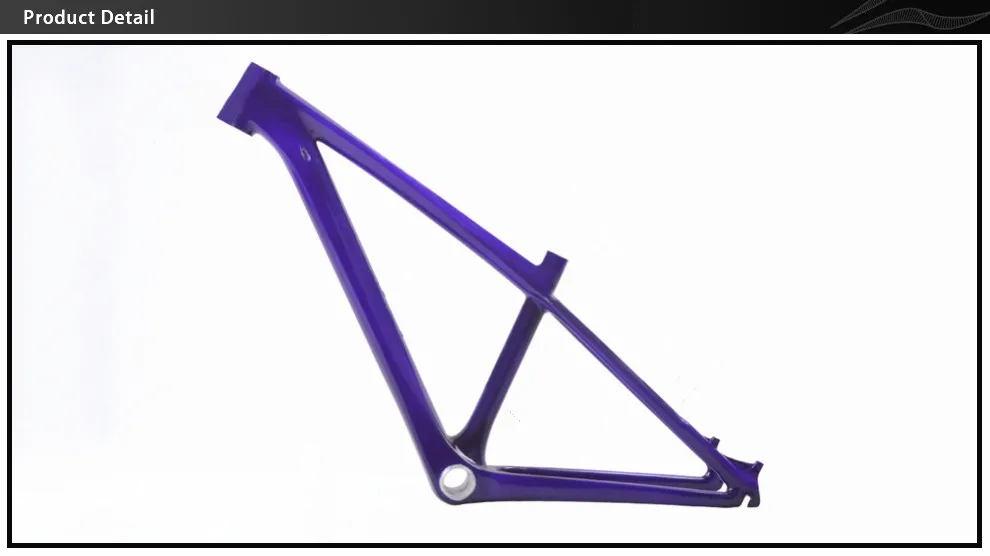 Excellent 2019 3K 14inch carbon mtb carbon frame 26 mountain bike frame for carbon kids mountain bicycle with headset+clamp+BB92 2