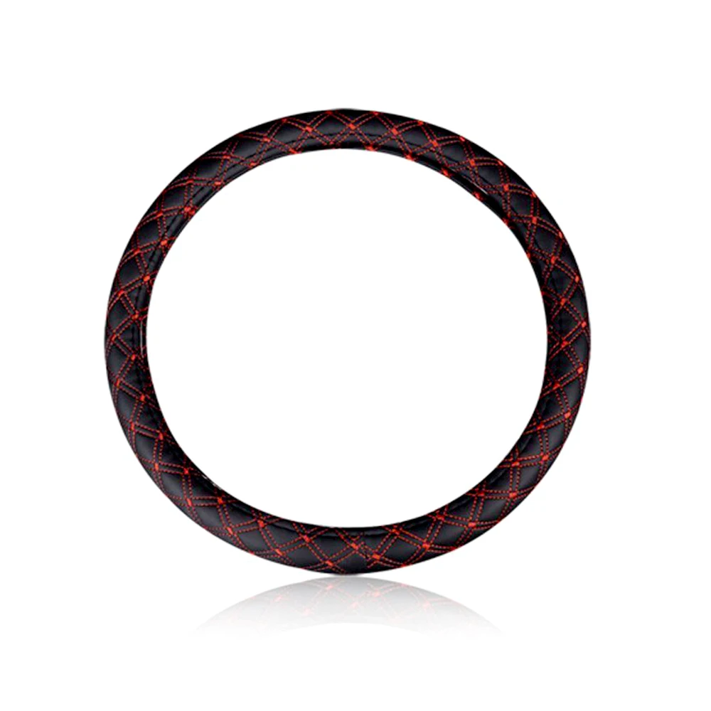 Braid Steering Wheel Cover Leather Faux Leather Auto Car Accessories Soft Car Steering Wheel Covers Universal Braid Steering Wheel Cover Leather Faux Leather Auto Car Accessories Soft Car Steering Wheel Covers Universal