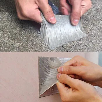 

WaterProof & UV Resistant Cost-Effective Glass Tape Home Tool The Aluminium Foil Butyl Rubber Tape Self Adhesive*20