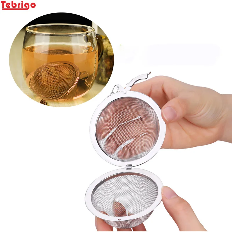 Tebrigo 3Pcs Stainless Steel Filter Mesh Tea Infuser Strainer Ball with Hook For Brewing Lot | Дом и сад