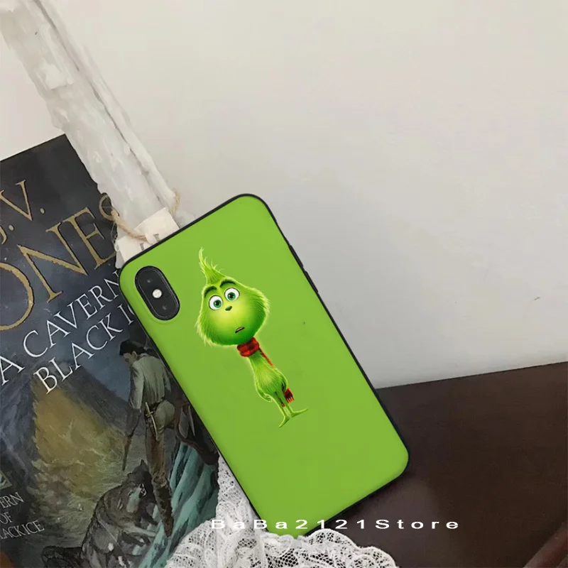 Babaite theGreen ofMonster Grinch Рождественский чехол для телефона iPhone X XSMAX 6 6S 7 7plus 8 8Plus 5 5S XR 10 Case11 11pro 11promax - Цвет: 16