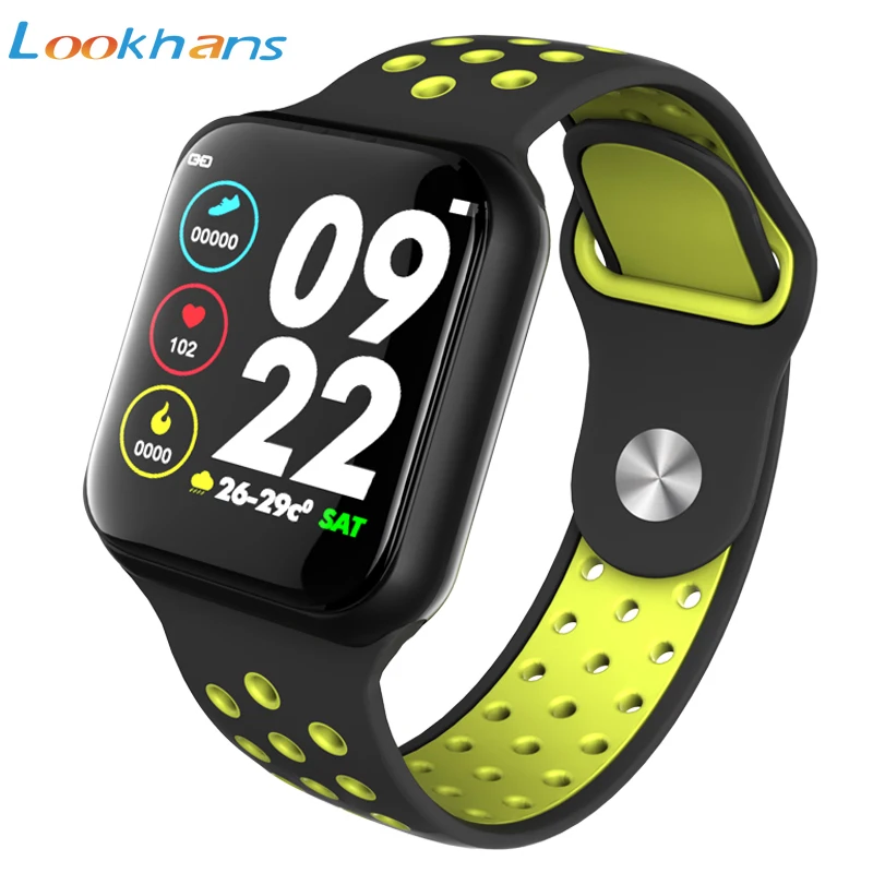 

Lookhans F8 Smart watch Waterproof Long Standby Smart Bracelet Heart Rate Blood Pressure Smart Watch For IOS Android Phone