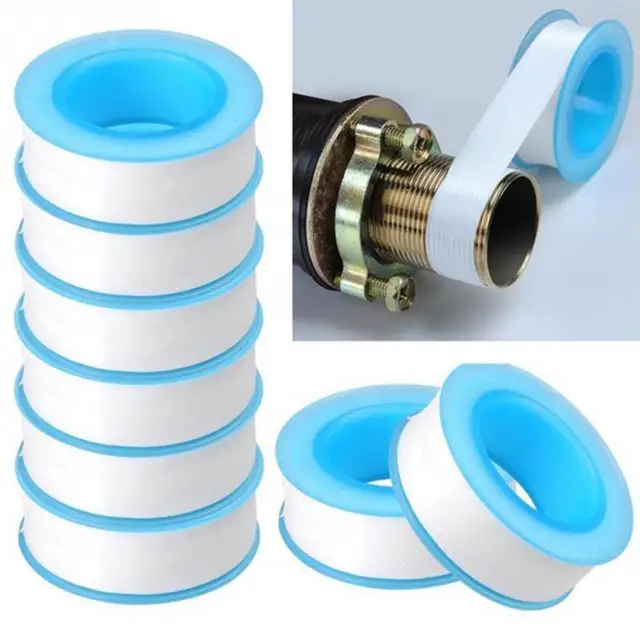 10pcs/lot Roll Teflon Plumbing Joint Plumber Fitting Thread Seal Tape
