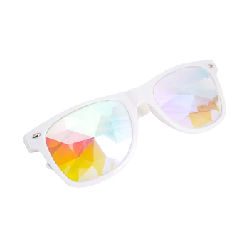 

Sunglasses Goggles Steampunk Welding Punk Gothic Cosplay Kaleidoscope Cool Rainbow Prism Diffraction Crystal Lens Glasses