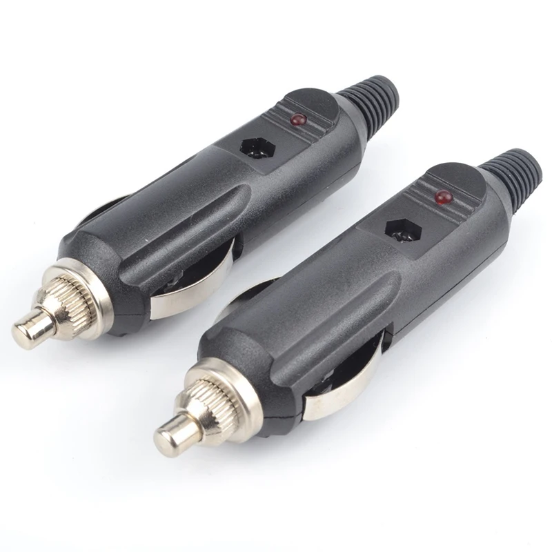 

12V 24V 180W Car Cigarette Lighter Socket Plug Adapter Charger+15A Fuse Connector