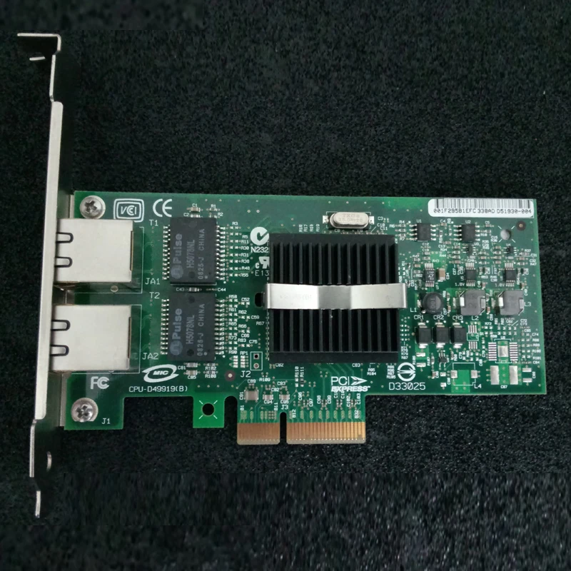 Оригинальная Двухпортовая гигабитная сетевая карта NC360T PCI-E 412648-B21