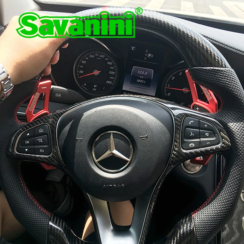 Расширитель руля Savanini алюминиевый расширитель для Benz A B C E CLA GLA GLK ML Class W205 W212