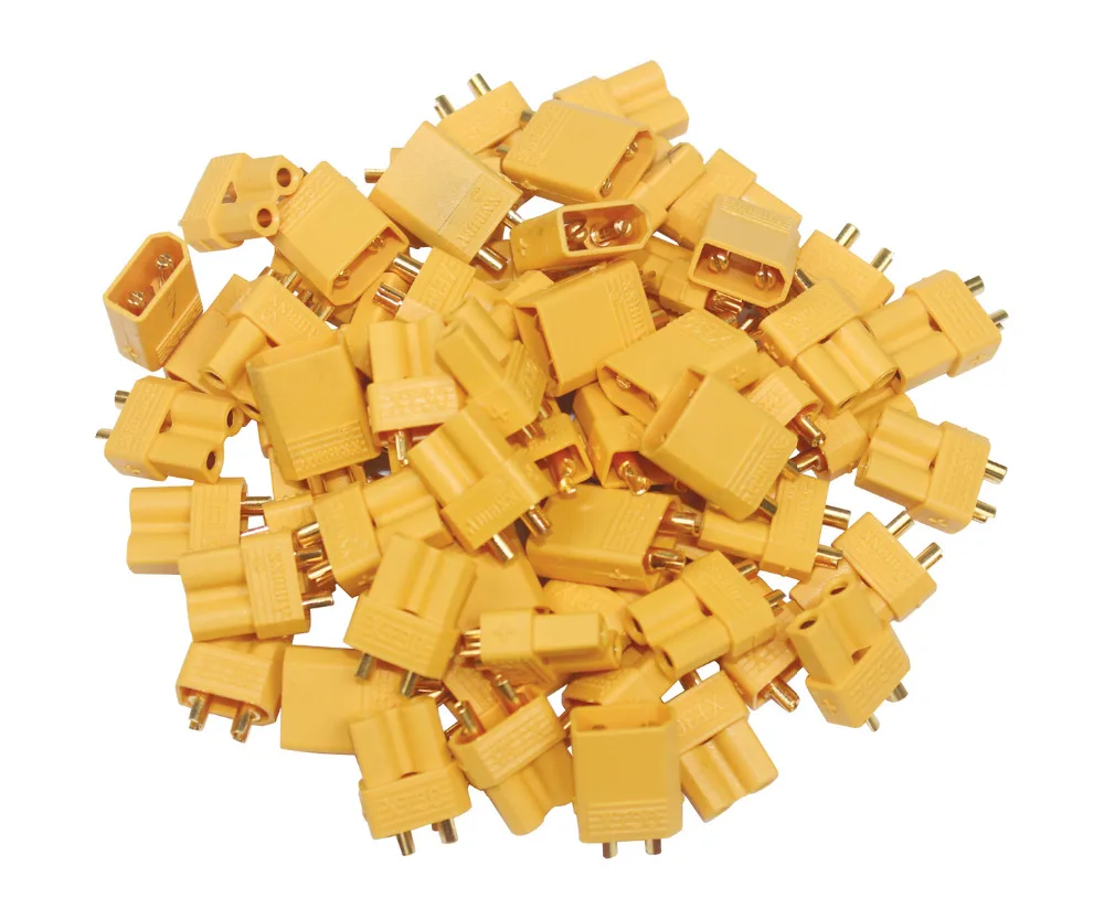 10pcs Amass XT30U Male Female Bullet Connector Plug the Upgrade XT30 For RC FPV Lipo Battery RC Quadcopter (5 Pair) 5