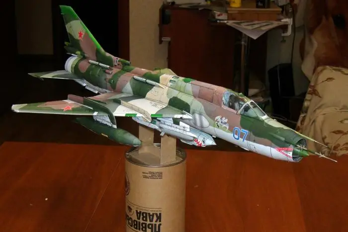 

Su-17M4P3D Paper Model DIY