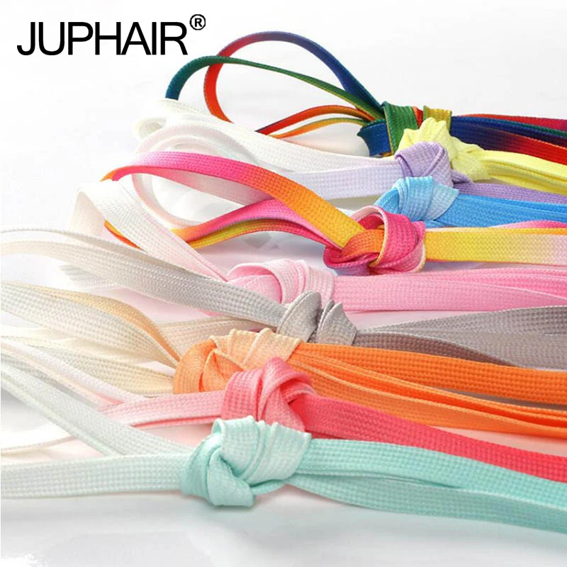 

1 Pair Heel Caramel Color Gradient Changes Colors Shoelaces Party Camping Boots Girls Laces Canvas String Grows Canvas String
