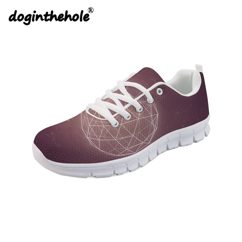 

Geometric printing casual walking shoes women fashion outdoor summer sports shoes lady sneakers with good experience wholesale