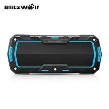 BlitzWolf BW-F3 IP65 Portable Mini Bluetooth Wireless Waterproof Outdoor Sport Hand Free 2*5W Speaker For Smartphone