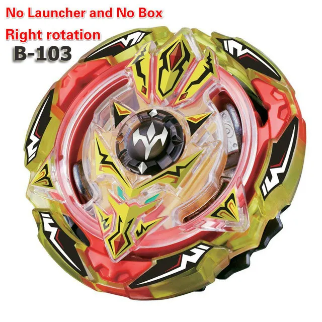B103 Топовые пусковые устройства Beyblades metal fusion B-144 Burst игрушки GT Arena Metal God Bayblade GT spinning top Bay Bey Blade лезвия игрушки - Цвет: B103