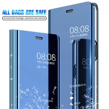 Smart mi rror флип-чехол для xiaomi mi 8 a2 lite на redmi 6 pro 6a чехол xao mi 8se A2lite funda xio mi 8 coque для xiaomi a2 mi 8
