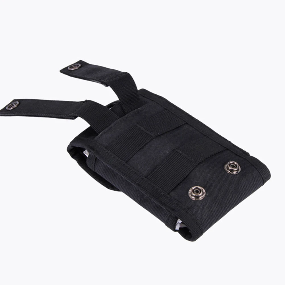 Универсальный армейский Тактический сотовый телефон Смартфон Ткань Оксфорд черная поясная сумка чехол