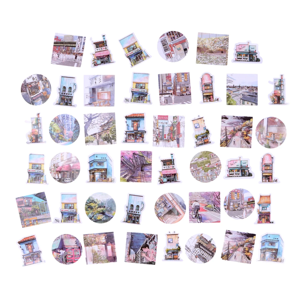

45pcs/box DIY Kawaii Paper Sticker Lovely Stickers For Home Decoration Album Scrapbooking Diary Stickers New Arrival