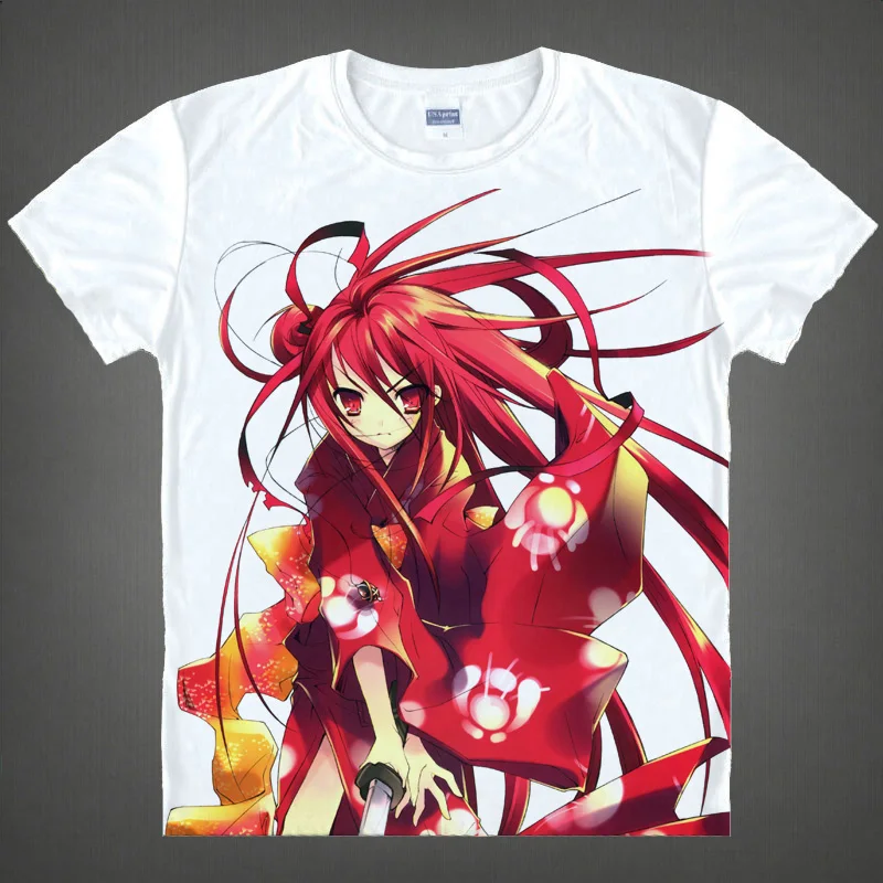 Аниме Шана милые летние футболки короткий рукав топы унисекс Косплэй S XXL|anime
